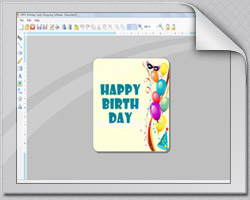 Birthday Cards Designing Software Screenshot