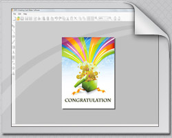 Greeting Card Designing Software Screenshot
