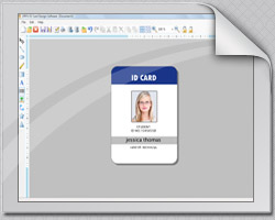 ID Card Designing Software Screenshot