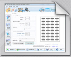 Barcode Maker for Industrial, Manufacturing and Warehousing Industry Screenshot