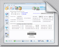 Barcode Maker for Inventory Control and Retail Business Screenshot