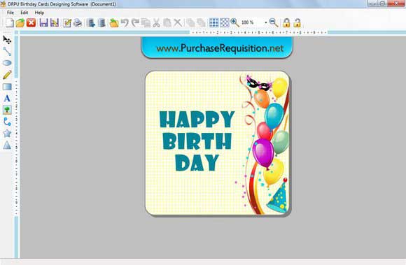 Screenshot of Funny Birthday Card
