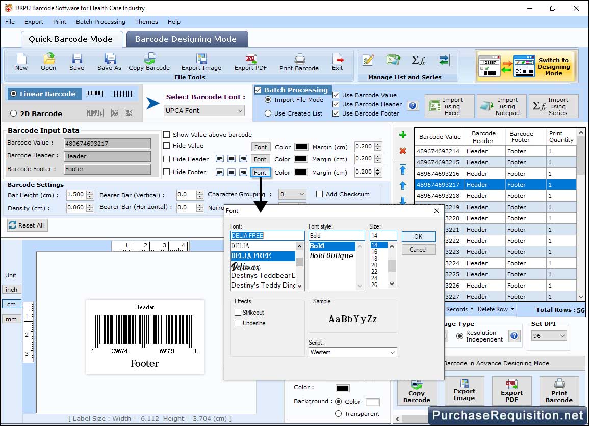 General Settings